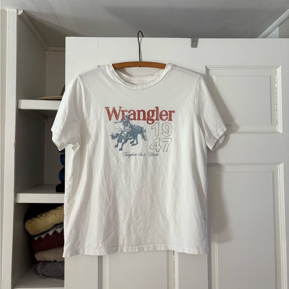 Wrangler Classic White Tee